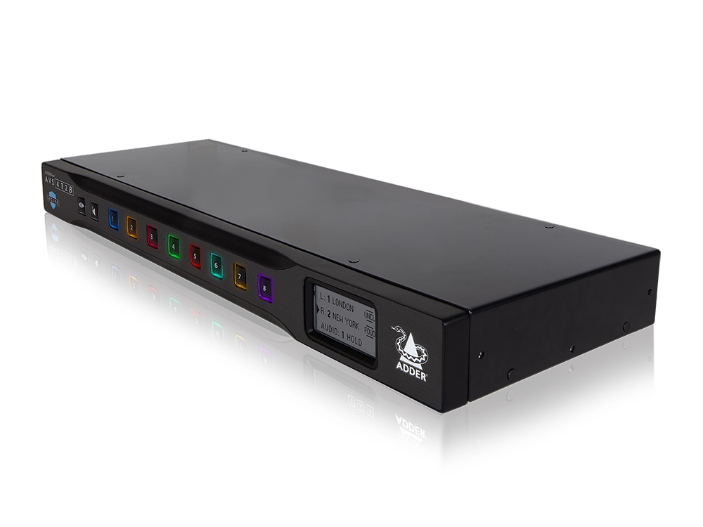 Adder AVS-4128 ADDERView Secure 8 Port DPHDMI Flexi-Switch