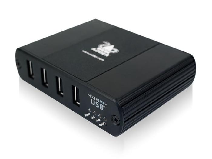 Adder C-USB-LAN-RX-US USB2.0 over Gigabit Ethernet LAN Extender (Receiver)