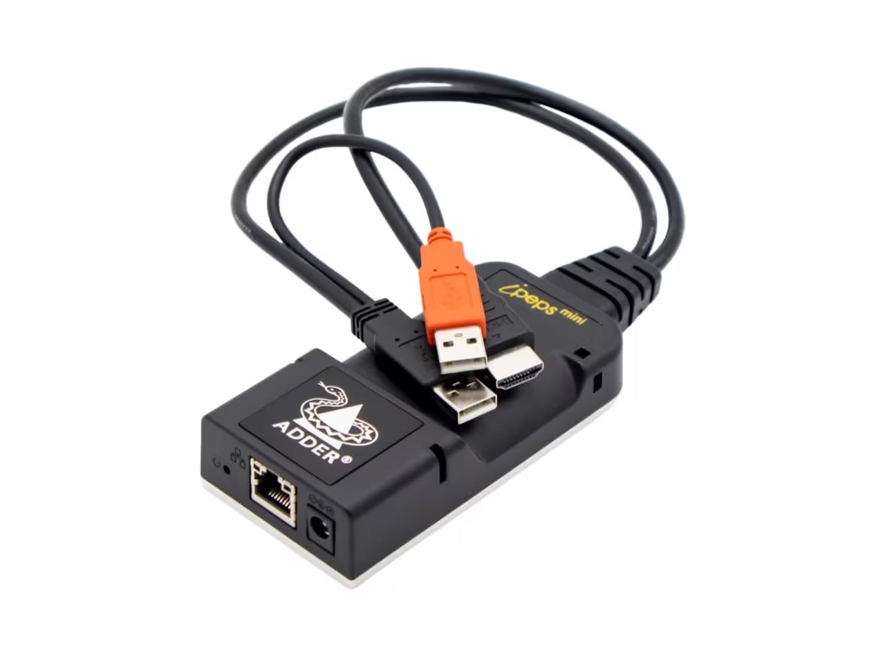 Adder IPEPSMINI-HM HDMI USB KVM over IP / Remote VNC Access / 1920×1200 / AES 128 256 / 8 bpc