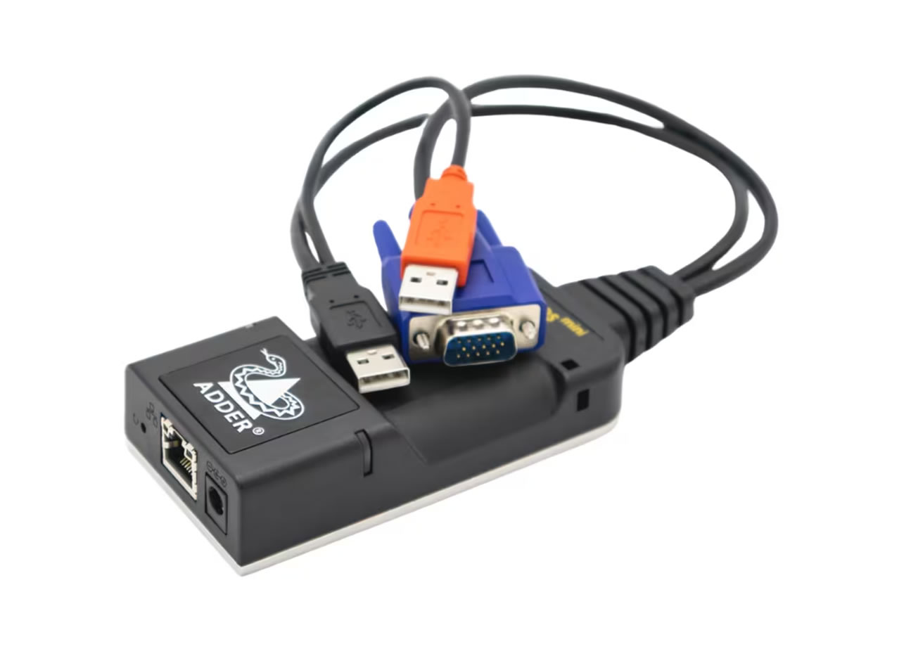 Adder IPEPSMINI-VGA VGA / USB KVM Over IP Remote Access / 1920×1200 / AES128/256 / RSA2048