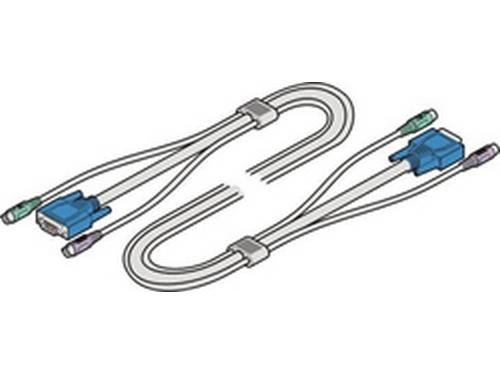 Adder VKVM-5M Tri-Cable VGA and 2x PS/2 5m 15ft