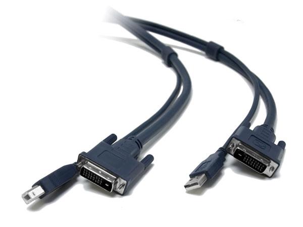 Adder VSCD3 Combined dual link DVI-D and USB (USB A to B) Cable 6ft Length