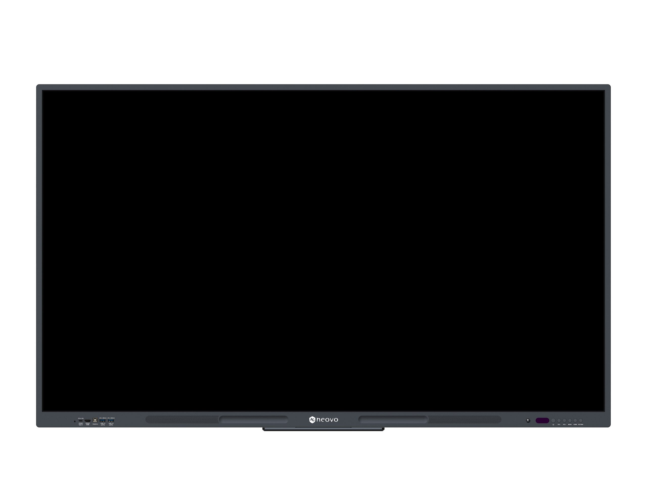 AG Neovo IFP6504E-AE 65in 4K UHD Interactive Touch Display / Android 13 / 40-Point Touch / WiFi 6 / OPS Slot