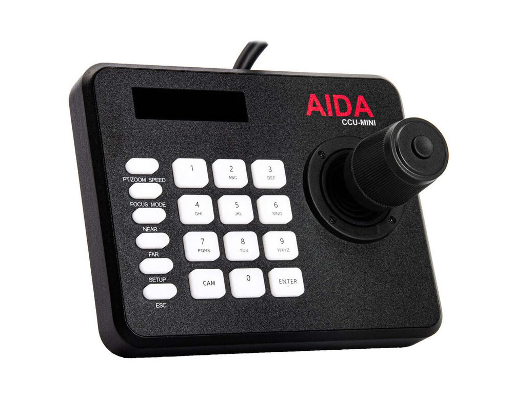 Aida CCU-MINI Imaging Compact VISCA Serial & IP PTZ Camera Controller