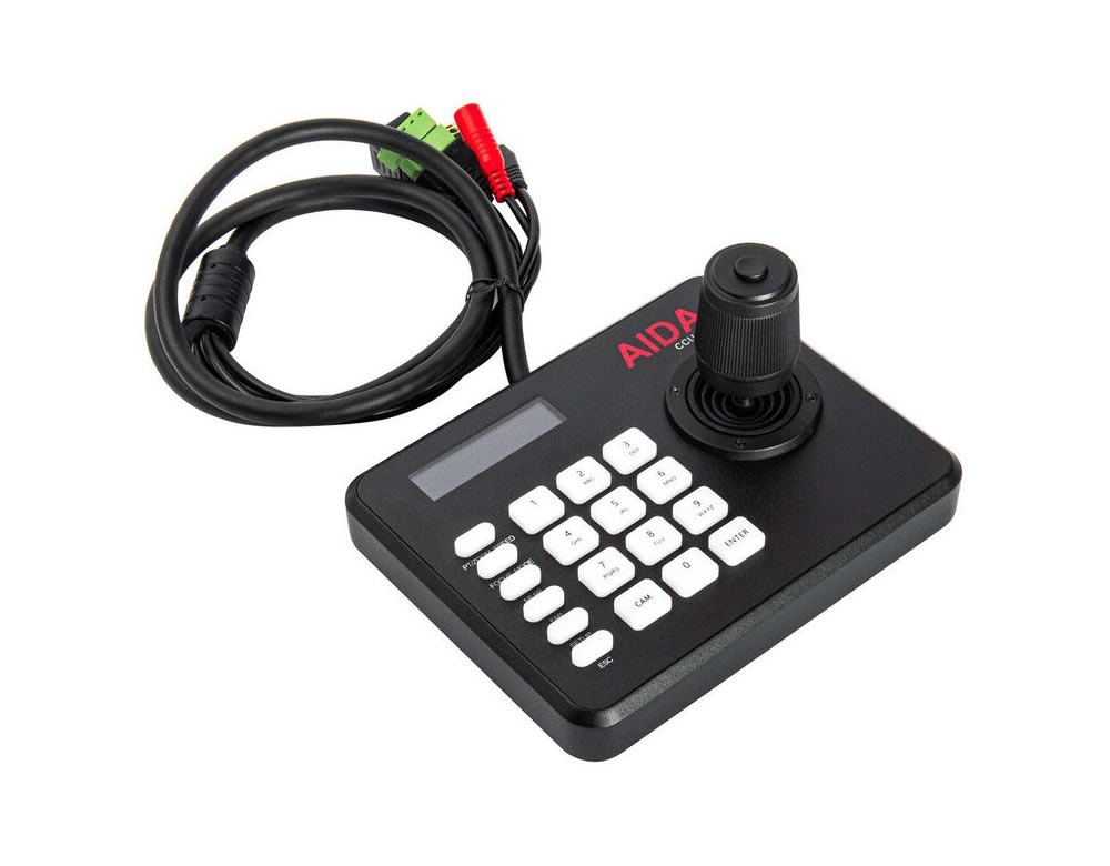 Aida CCU-MINI Imaging Compact VISCA Serial & IP PTZ Camera Controller - Image 4
