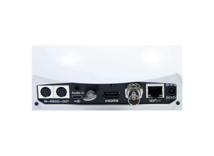 Aida PTZ-NDI3-X20W Full HD NDI HX3 PTZ Camera with 20x Optical Zoom / White - Image 3