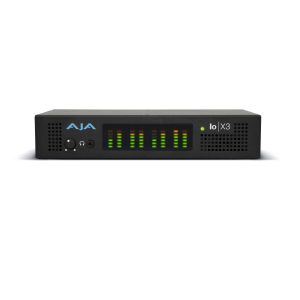 AJA IO-X3-R1 Multi-Channel 2K/HD/SD Video I/O / Thunderbolt 3 Loop-Through / 4x 3G-SDI