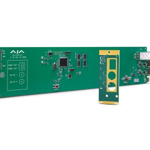 AJA OG-FIDO-2T-MM 2-Channel 3G-SDI to Multi-Mode LC Fiber Transmitter / DashBoard Remote Control / OM3 OM4