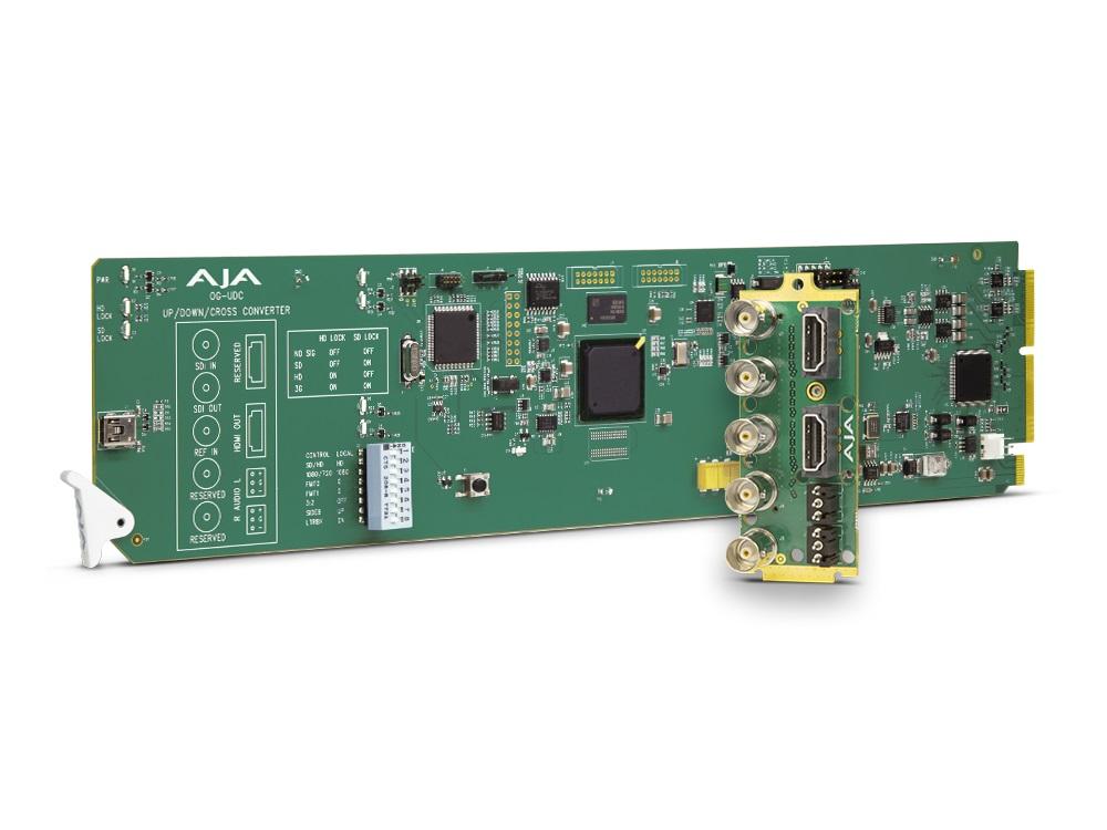 AJA OG-UDC 3G-SDI Up/Down/Cross-Converter with DashBoard Support