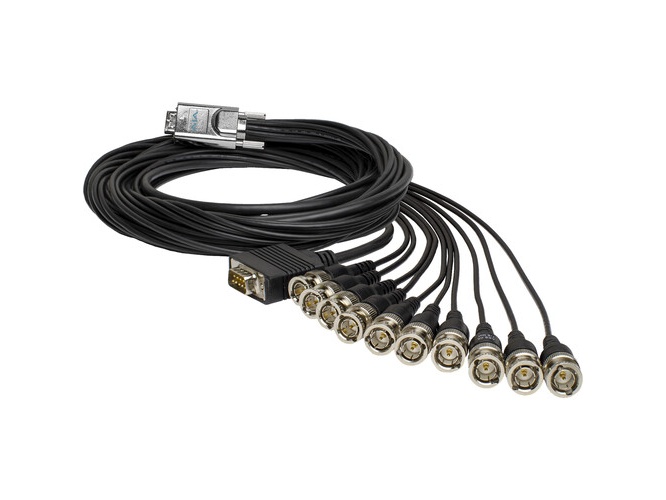 AJA KONA-5-CBL KONA 5 Cable Kit (5x HDBNC Pigtails and 1x Multi I/O Cable)