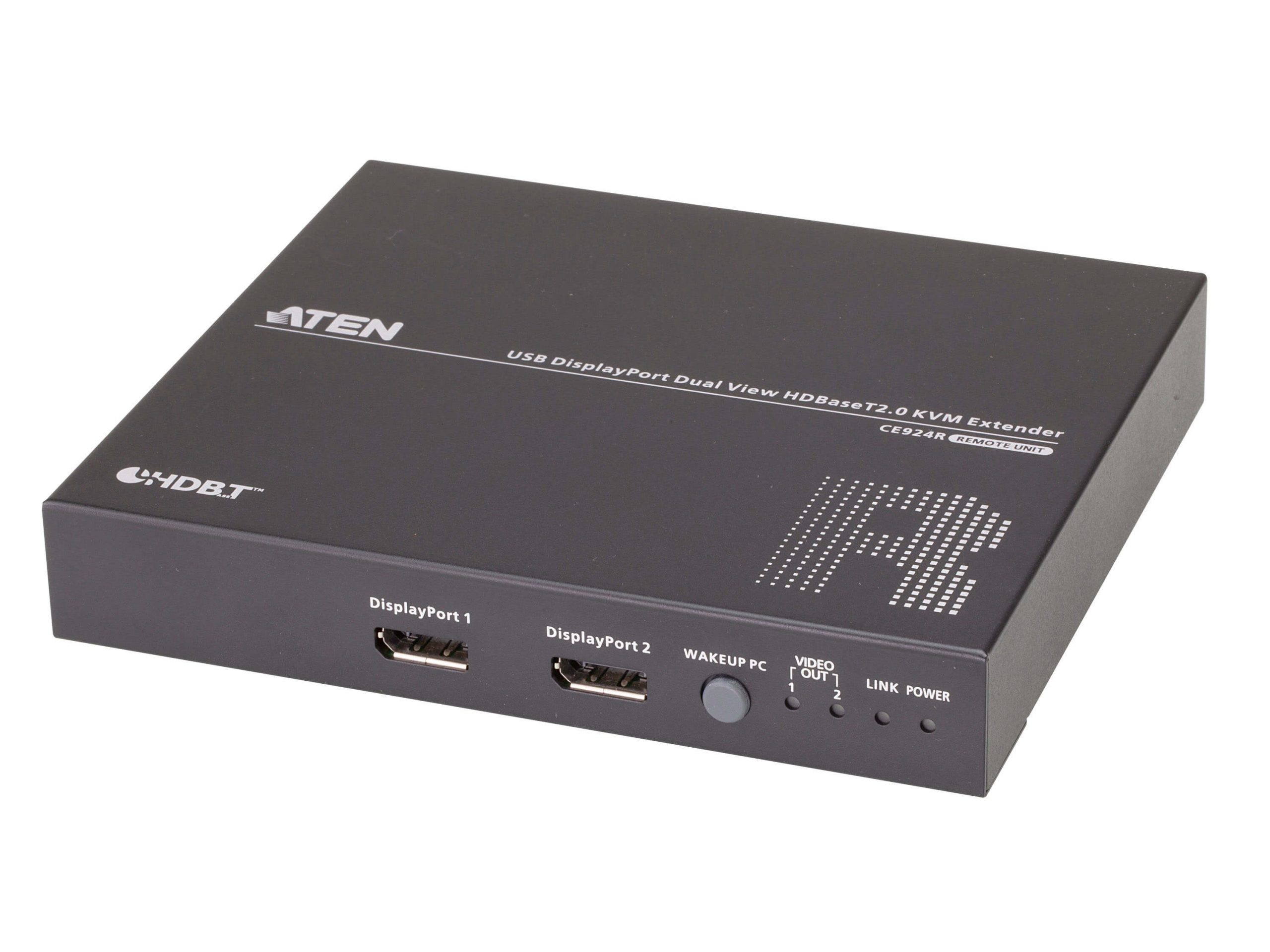 Aten CE924 USB DisplayPort Dual View HDBaseT 2.0 KVM Extender (4K/100m for Single View) - Image 4