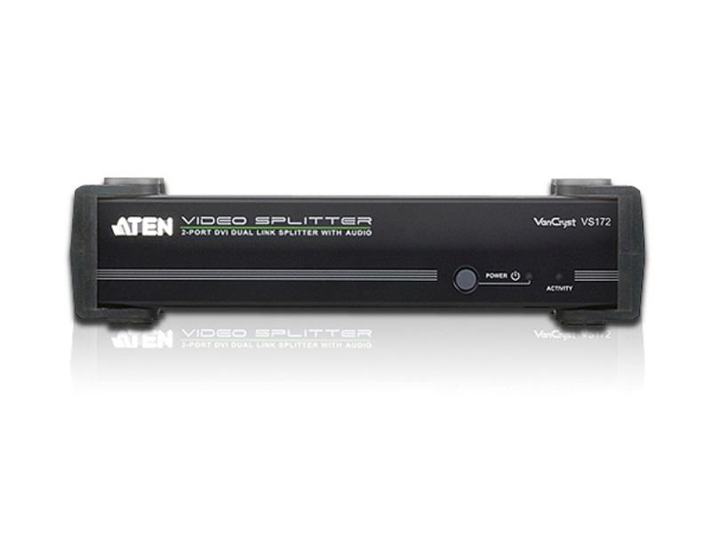 Aten VS172 2-Port DVI Dual Link/Audio Splitter - Image 2
