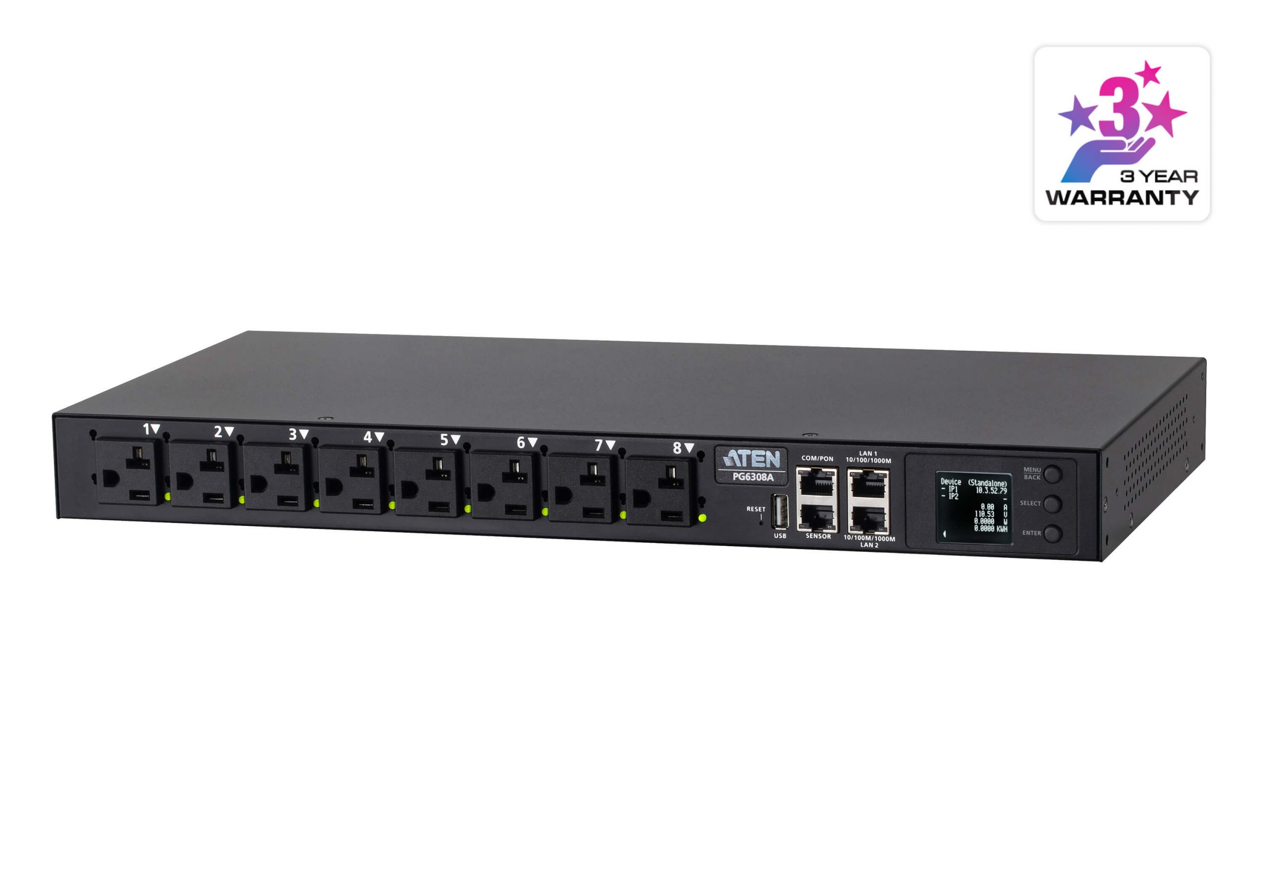 Aten PG6308A Power distribution unit