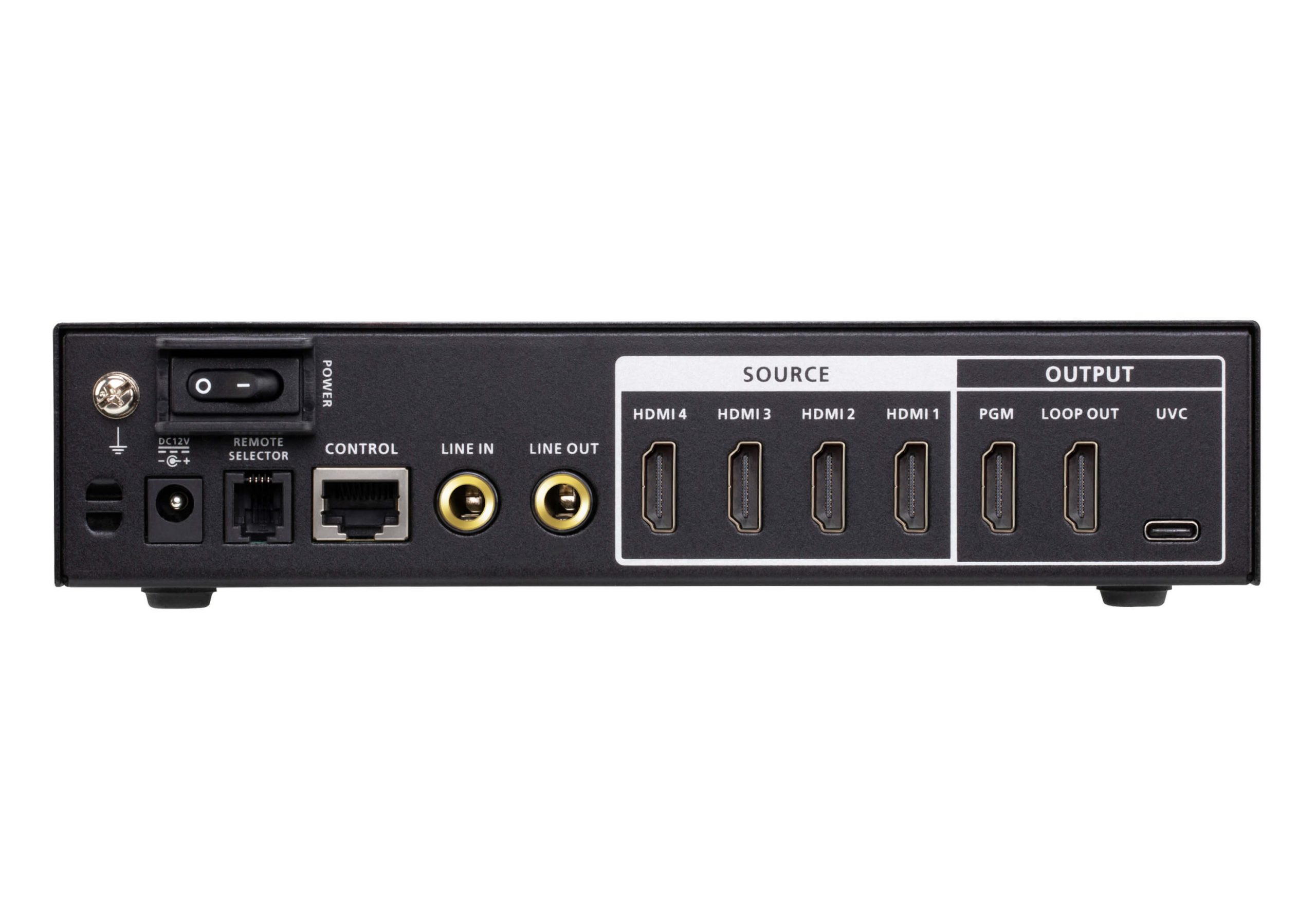 Aten UC3430 CAMLIVE™ PRO 4K 4-Input HDMI to USB Video Switcher - Image 3