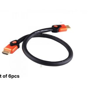 Atlona AT-LCU-12-SET6 12ft 1080P 4K UHD High Speed HDMI 2.0 Cable for UHDTV PS4 PRO XBOX ONE (Lot of 6pcs)