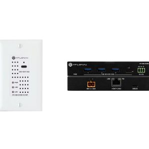 Atlona AT-USB-EX350-WPH-KIT USB 3.2 Gen 1 Extender 5 Gbps over Cat6A up to 330 ft / USB-C Wall Plate
