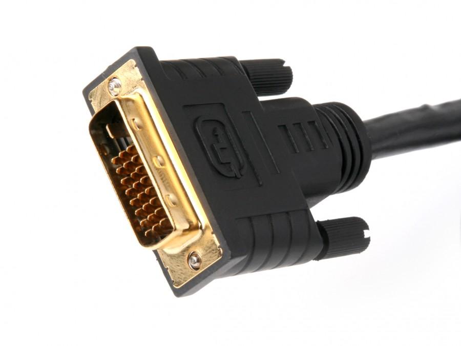 Atlona ATP-14009-1 3.3ft (1m) Plenum DVI Dual Link Male/Male Cable - Image 2