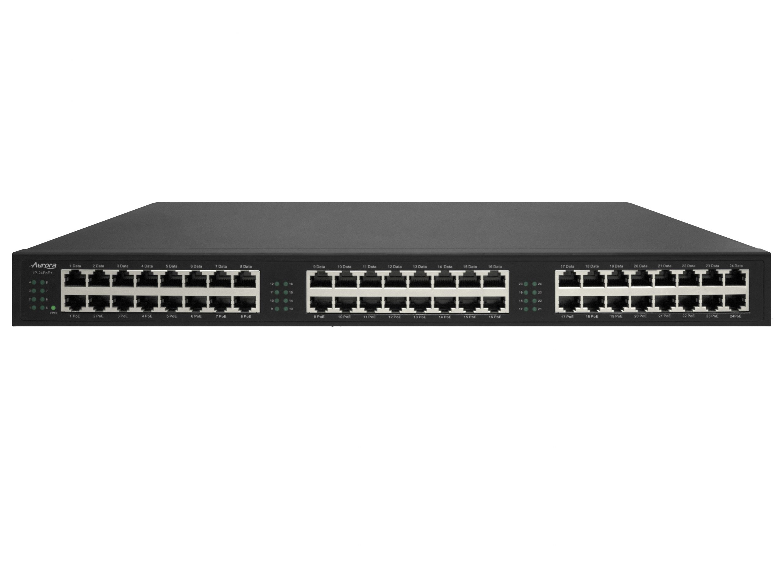 Aurora Multimedia IP-24PoE+ 24 Port 10G PoE/PoH Injector 750 Watts - Image 2