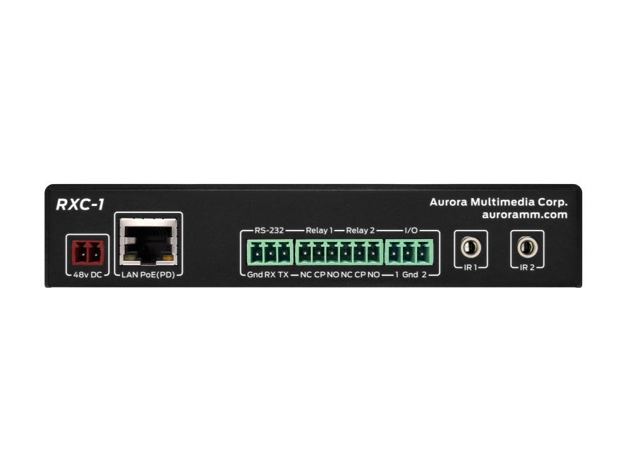 Aurora Multimedia RXC-1-G2 ReAX Control Processor with Serial/Relay/I/O/IR and Ethernet Control Ports - Image 3