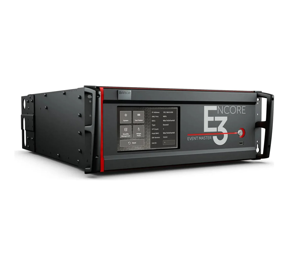 Barco R9011361BF Encore3 Empty Chassis – No In/Output Cards