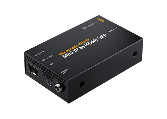Blackmagic Design BMD-CONVNVIPE/IP/HDMI 2110 IP Mini IP to HDMI SFP Converter