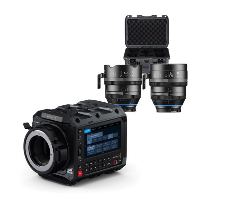 Blackmagic Design BMD-PYXIS-EF-IRIX-LENS-DB PYXIS 6K EF & Irix 21mm + 45mm + Nanuk Case