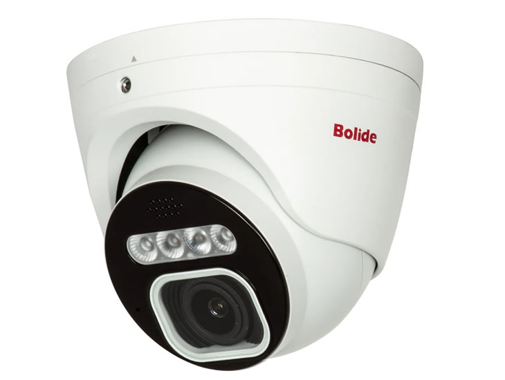 Bolide BN8029AD 5MP Motorized Varifocal Active Deterrent Camera Full Color At Night with Two-Way Audio