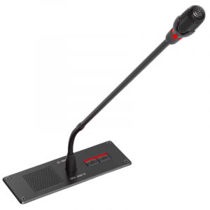 Bosch CCSD-FCML Flush Chairperson Discussion Unit / Long Flexible Microphone / Touch Controls / Priority