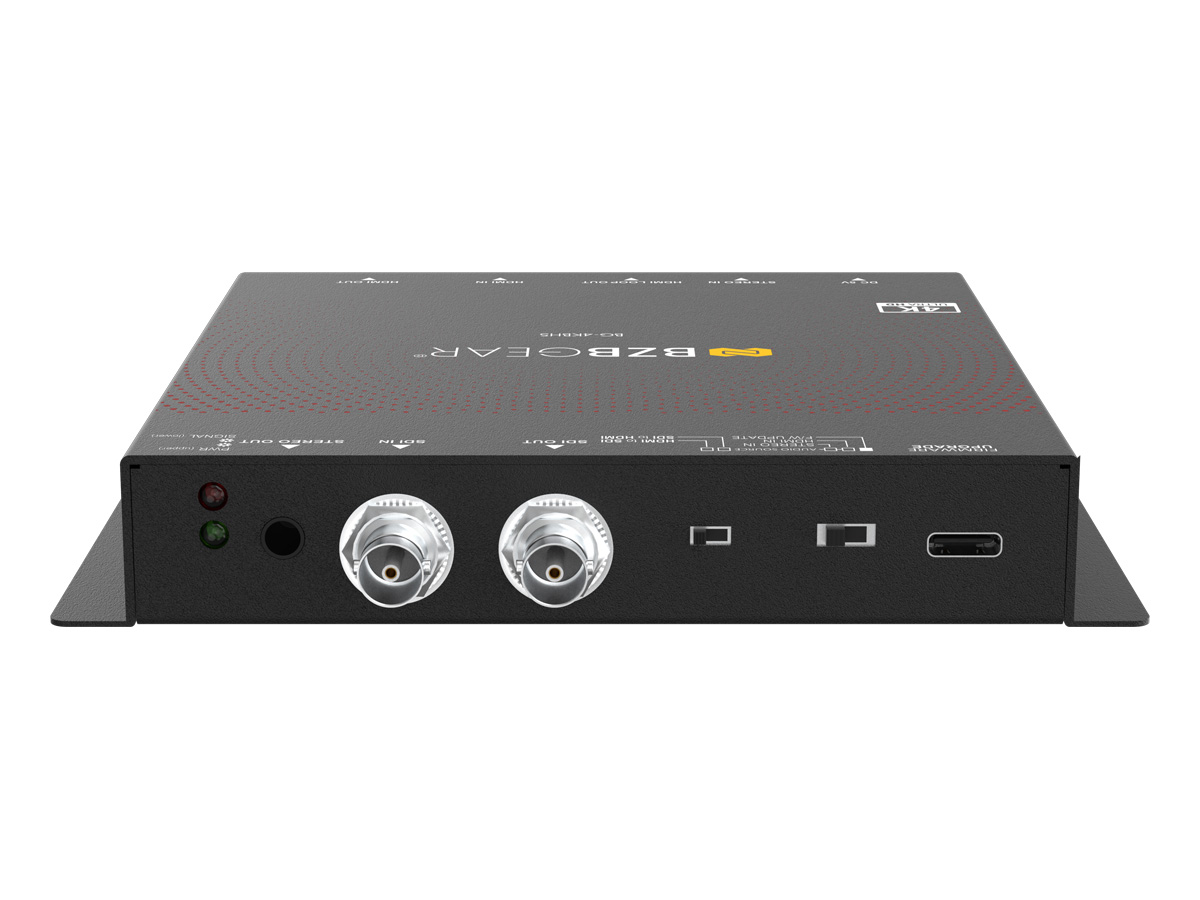 BZBGEAR BG-4KBHS 12G/6G/3G/HD-SDI & HDMI 2.0 Bi-Directional Converter with Audio Embedding and Extraction - Image 2