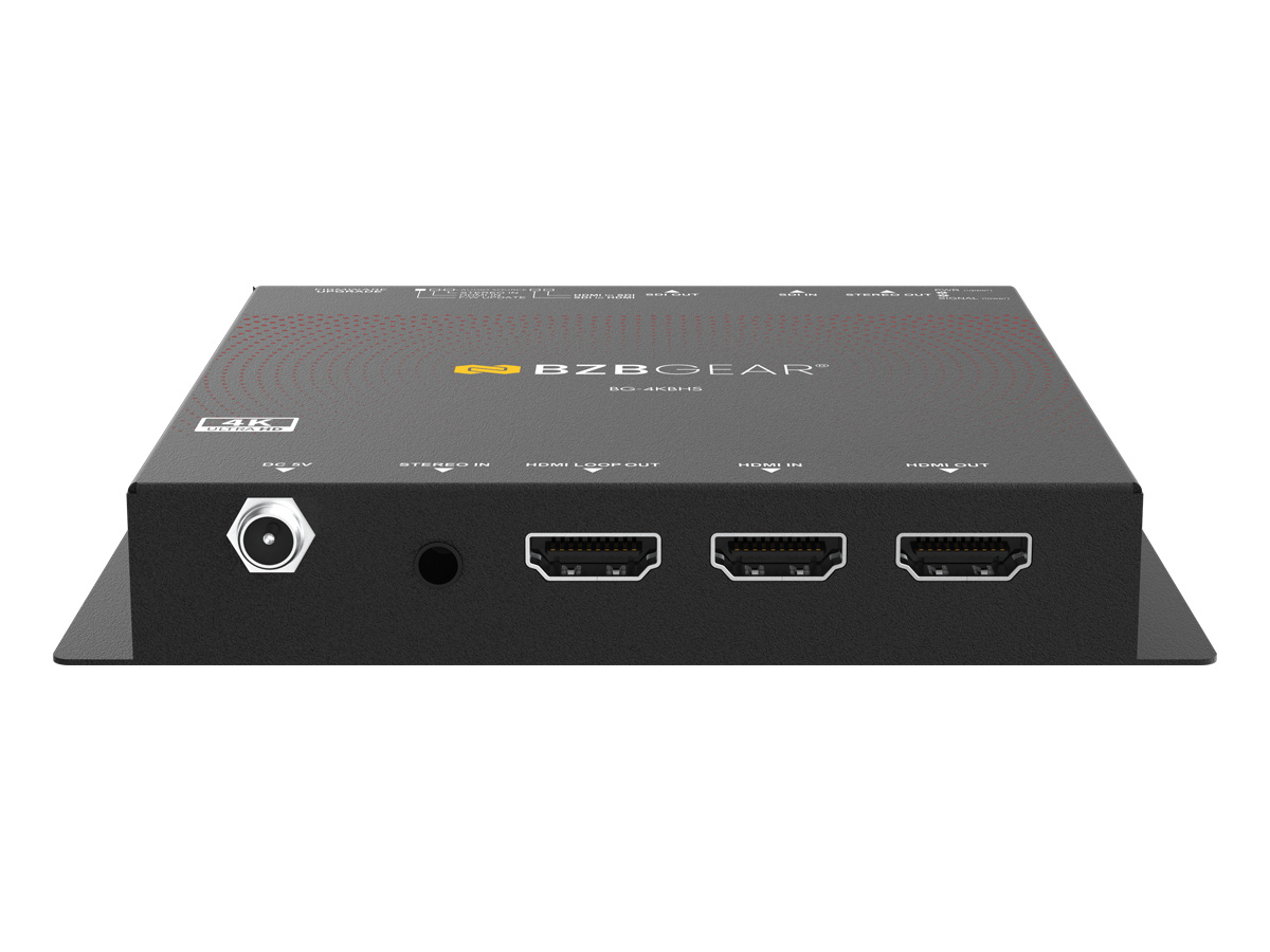 BZBGEAR BG-4KBHS 12G/6G/3G/HD-SDI & HDMI 2.0 Bi-Directional Converter with Audio Embedding and Extraction - Image 3