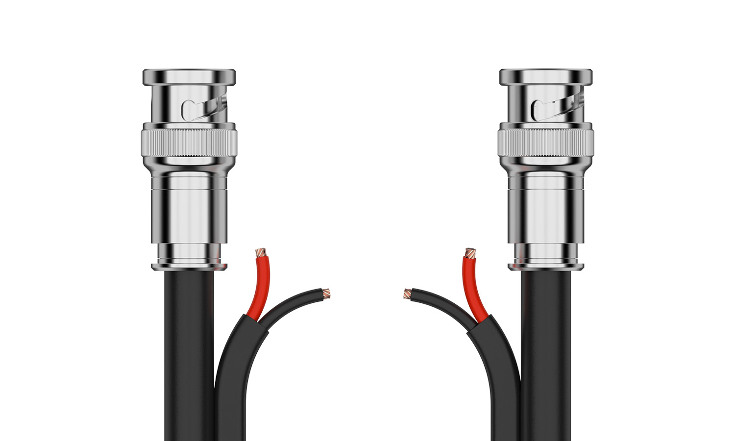BZBGEAR BG-CAB-SDIS328 1080P FHD 328ft 75-ohm Premade Shielded SDI with DC Siamese Cable - Image 2
