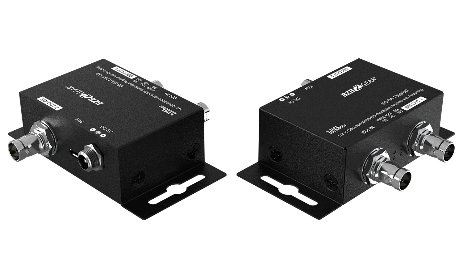 BZBGEAR BG-DA-12GS1X2 4K UHD 12G-SDI 1x2 Splitter/Distribution Amplifier - Image 8