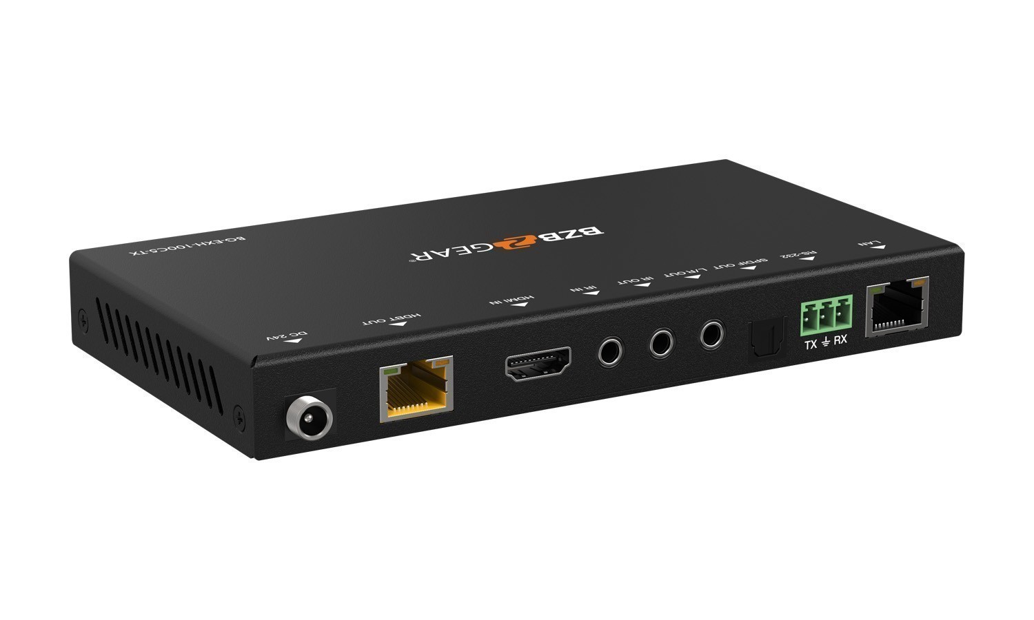 BZBGEAR BG-EXH-100C5 4K UHD HDMI HDBaseT Extender with IR/ARC/PoC/RS-232/Ethernet and Audio Embedding/De-embedding up to 330ft - Image 7