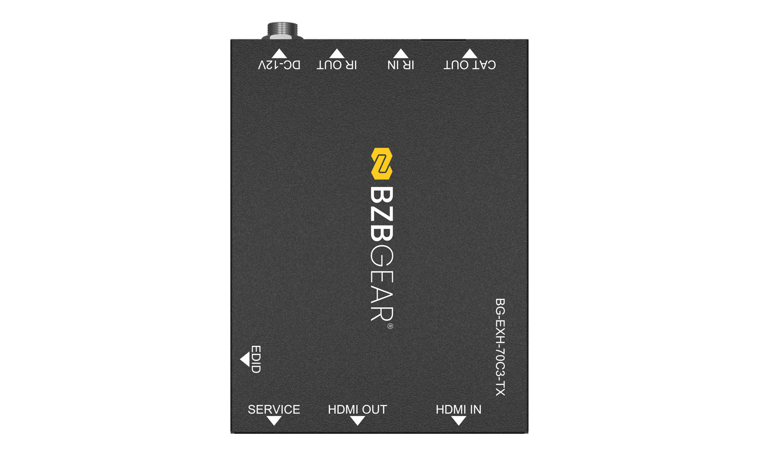 BZBGEAR BG-EXH-70C3 4K UHD HDMI Extender Over Cat5e/6 with Bi-directional IR/PoC/ARC and Audio De-embedding up to 230ft - Image 6