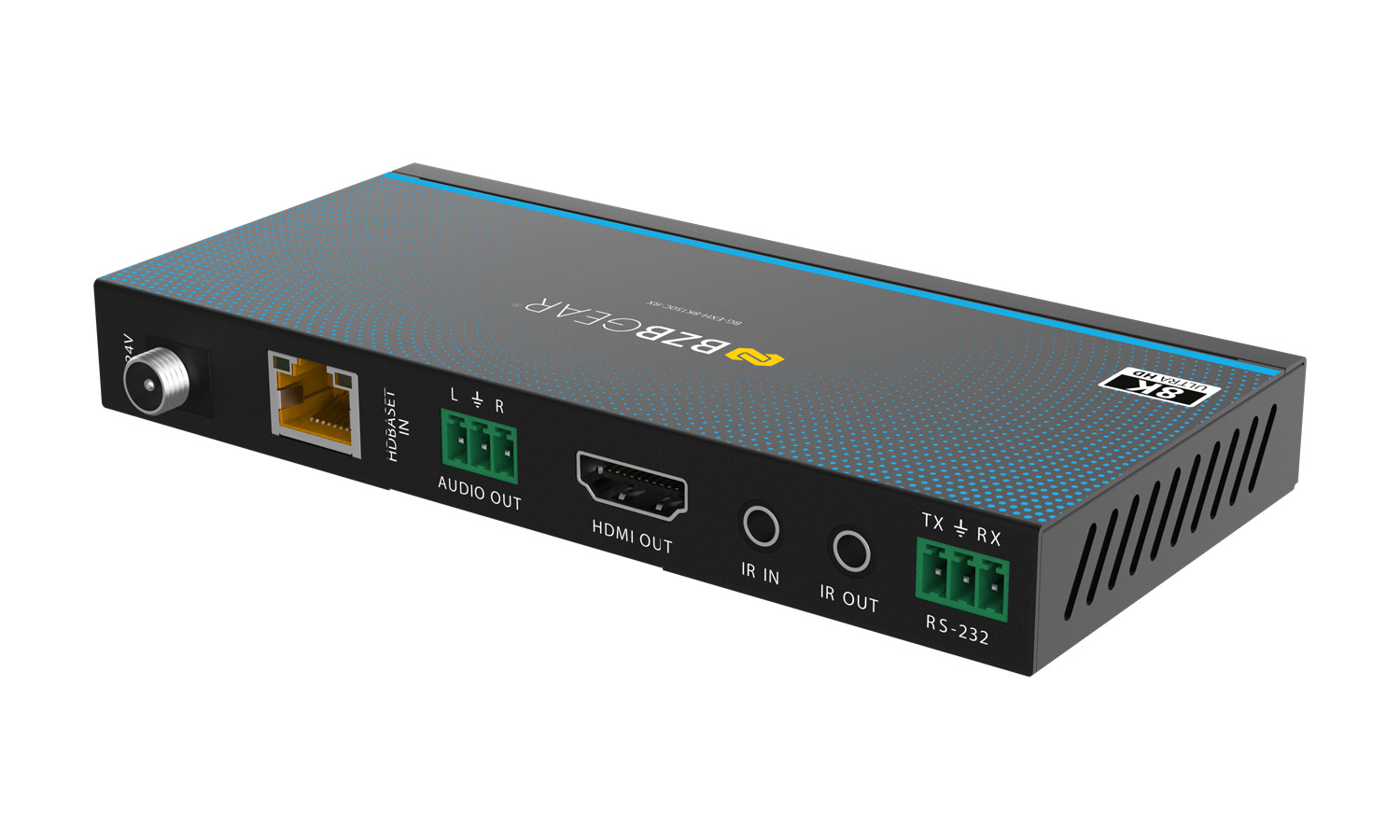 BZBGEAR BG-EXH-8K150C 8K UHD HDMI HDBaseT Long Range Extender with Bi-directional IR/RS-232/CEC up to 490ft - Image 11