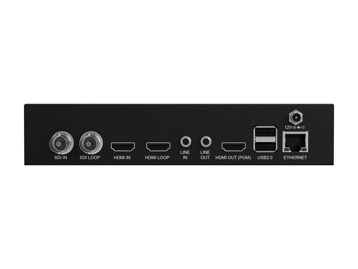 BZBGEAR BG-STREAM-NDE 1 Channel SDI/HDMI Encoder/Decoder/Recorder with Audio/USB 3.0 for Storage plus NDI Support - Image 4