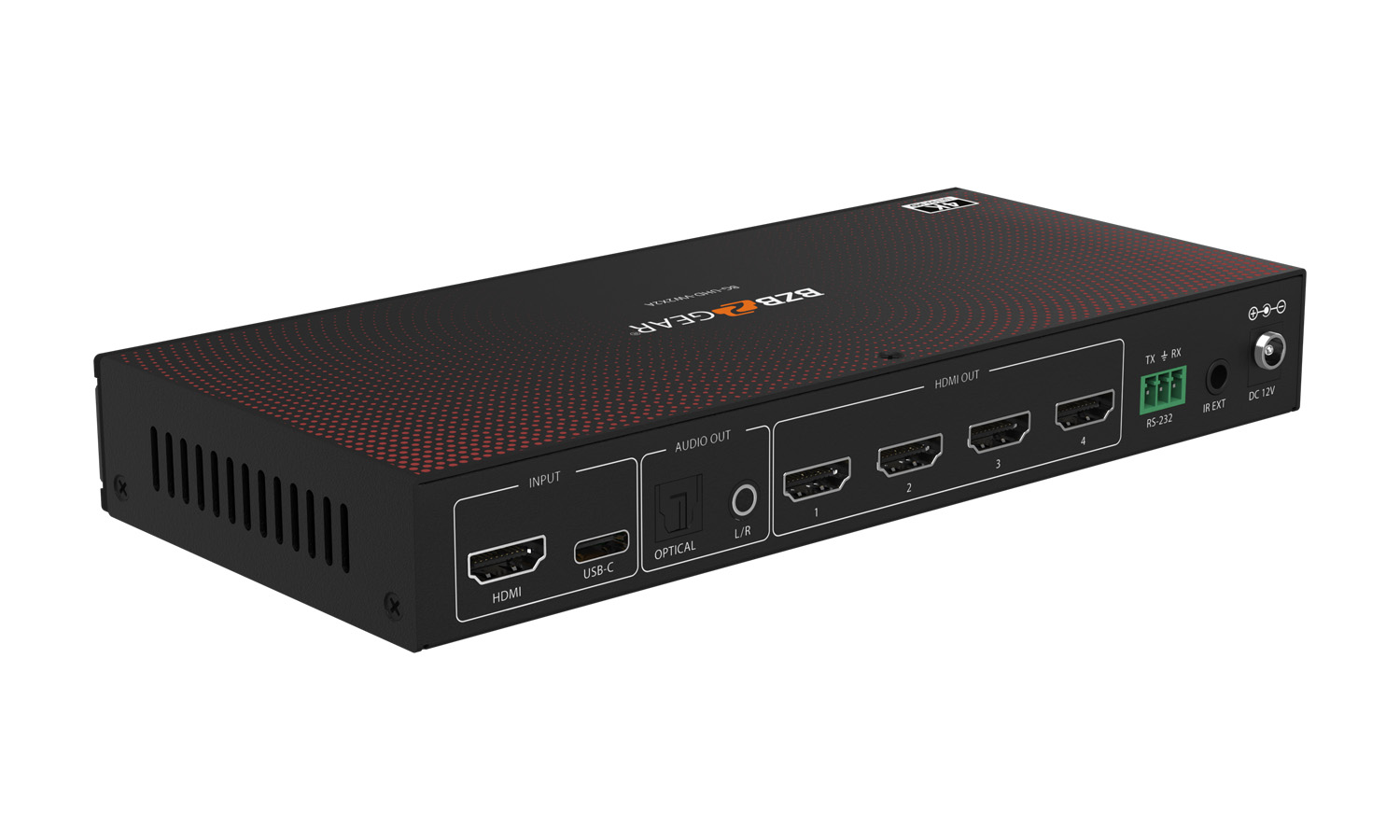 BZBGEAR BG-UHD-VW2X2A 2x2 4K UHD HDMI/USB-C Switcher and Video Wall Controller with Audio De-embedding - Image 10