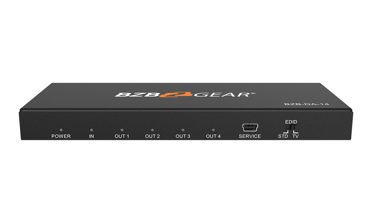 BZBGEAR BG-DA-14 1x4 4K UHD HDMI Splitter with HDR and 3D Support - Image 2