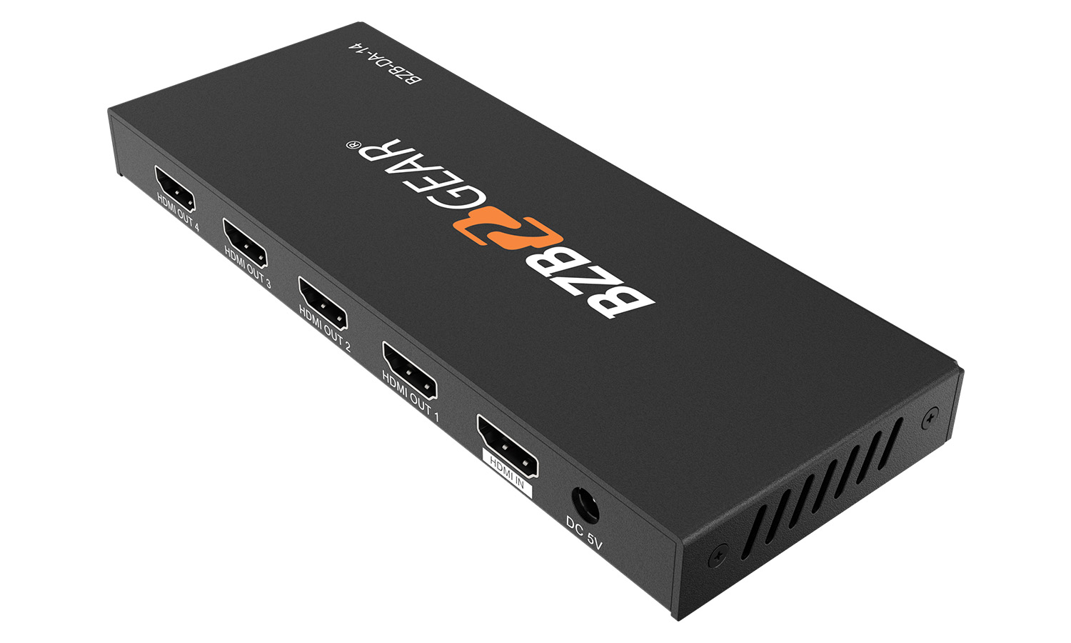 BZBGEAR BG-DA-14 1x4 4K UHD HDMI Splitter with HDR and 3D Support - Image 7