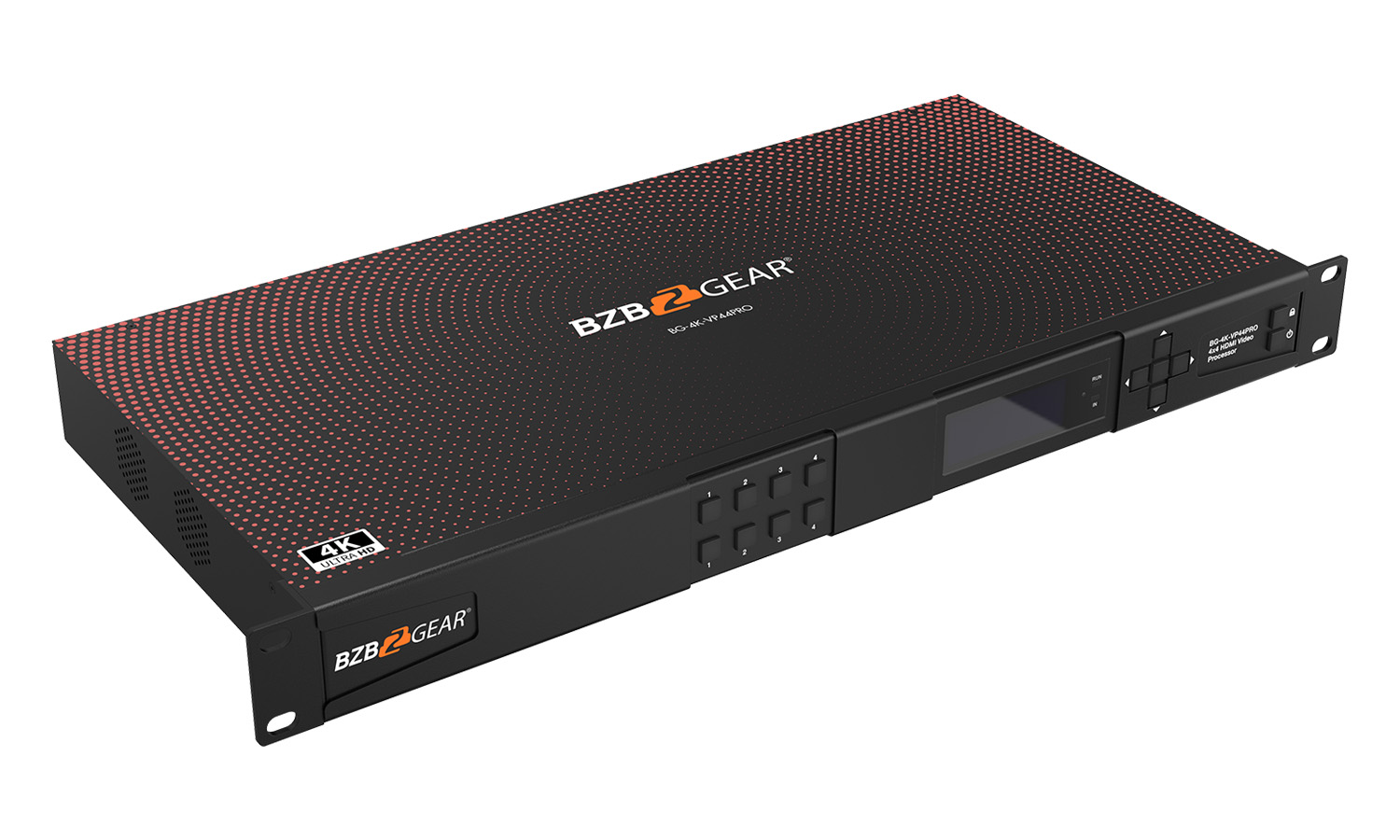 BZBGEAR BG-4K-VP44PRO-b 4x4 4K UHD Seamless HDMI Matrix Switcher/Video Wall Processor/MultiViewer Over Cat5e/6/7 Kit with 4 Receivers - Image 4
