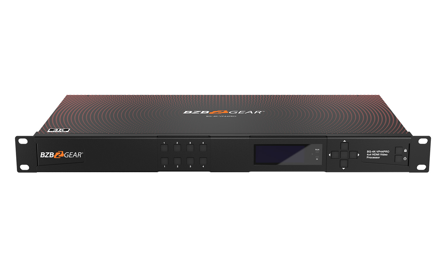 BZBGEAR BG-4K-VP44PRO-b 4x4 4K UHD Seamless HDMI Matrix Switcher/Video Wall Processor/MultiViewer Over Cat5e/6/7 Kit with 4 Receivers - Image 6