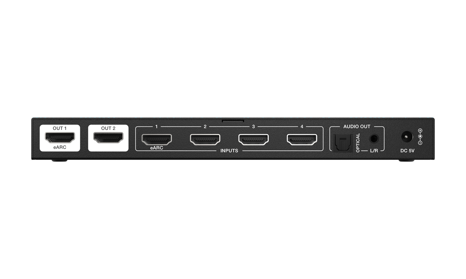 BZBGEAR BG-8K-42MA-b 4x2 8K UHD HDMI 2.1 Matrix Switcher with Auto Downscaling/Audio De-Embedding (8K60/4K120 and VRR/FVA/ALLM Support) - Image 6