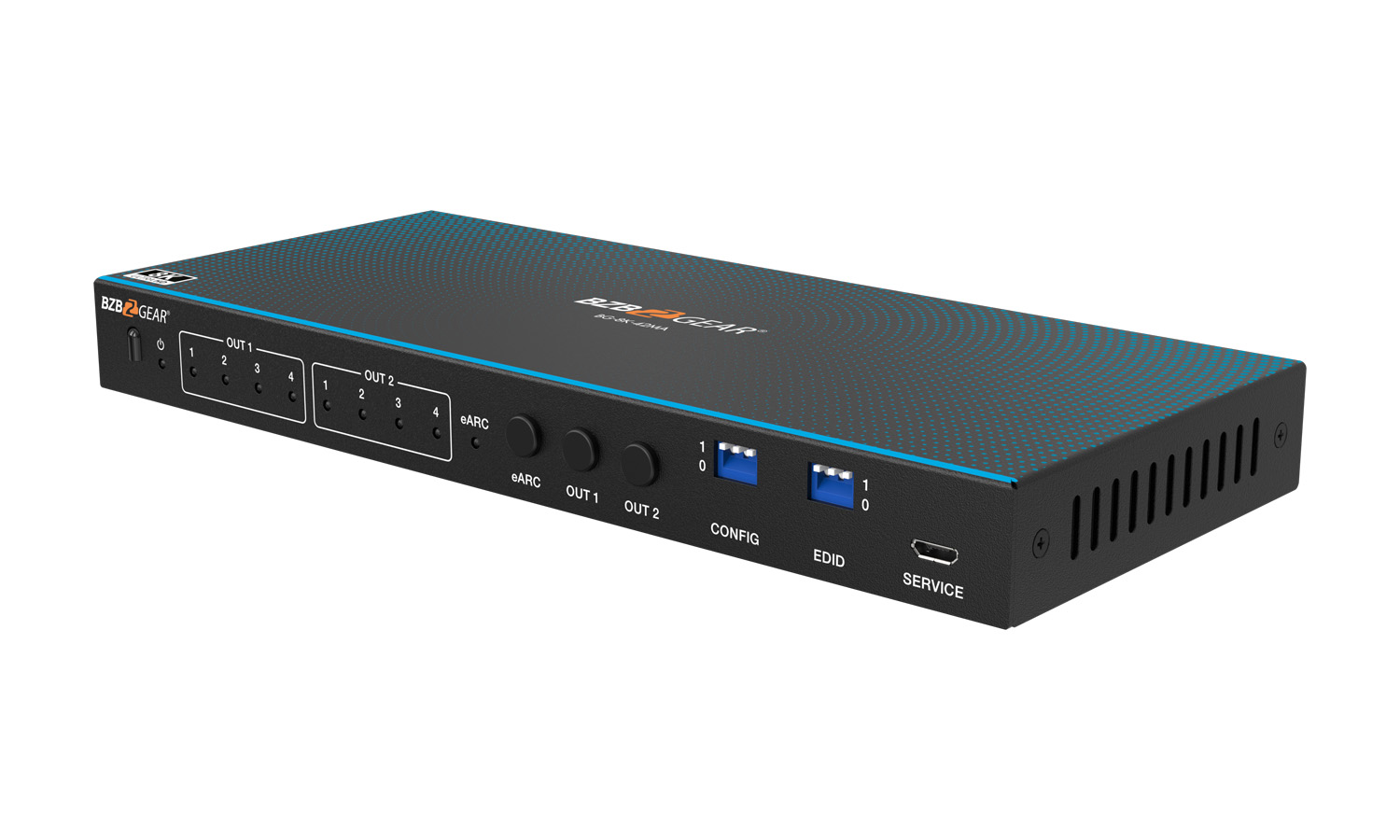 BZBGEAR BG-8K-42MA-b 4x2 8K UHD HDMI 2.1 Matrix Switcher with Auto Downscaling/Audio De-Embedding (8K60/4K120 and VRR/FVA/ALLM Support) - Image 7