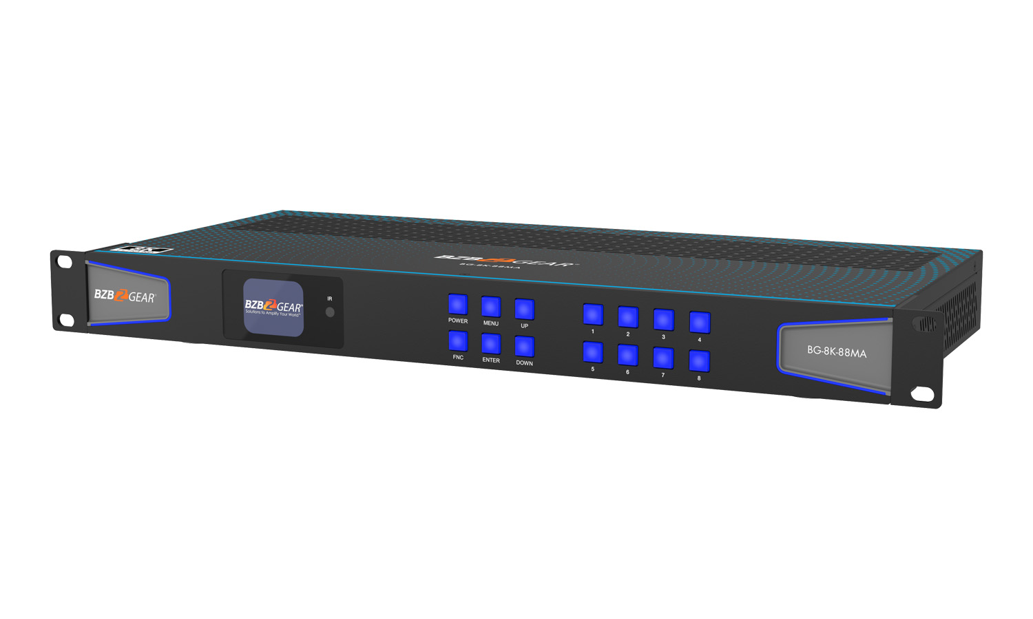 BZBGEAR BG-8K-88MA-b 8x8 8K UHD HDMI 2.1 Matrix Switcher with Auto Downscaling/Audio De-Embedding (8K60/4K120 and VRR/FVA/ALLM Support) - Image 5