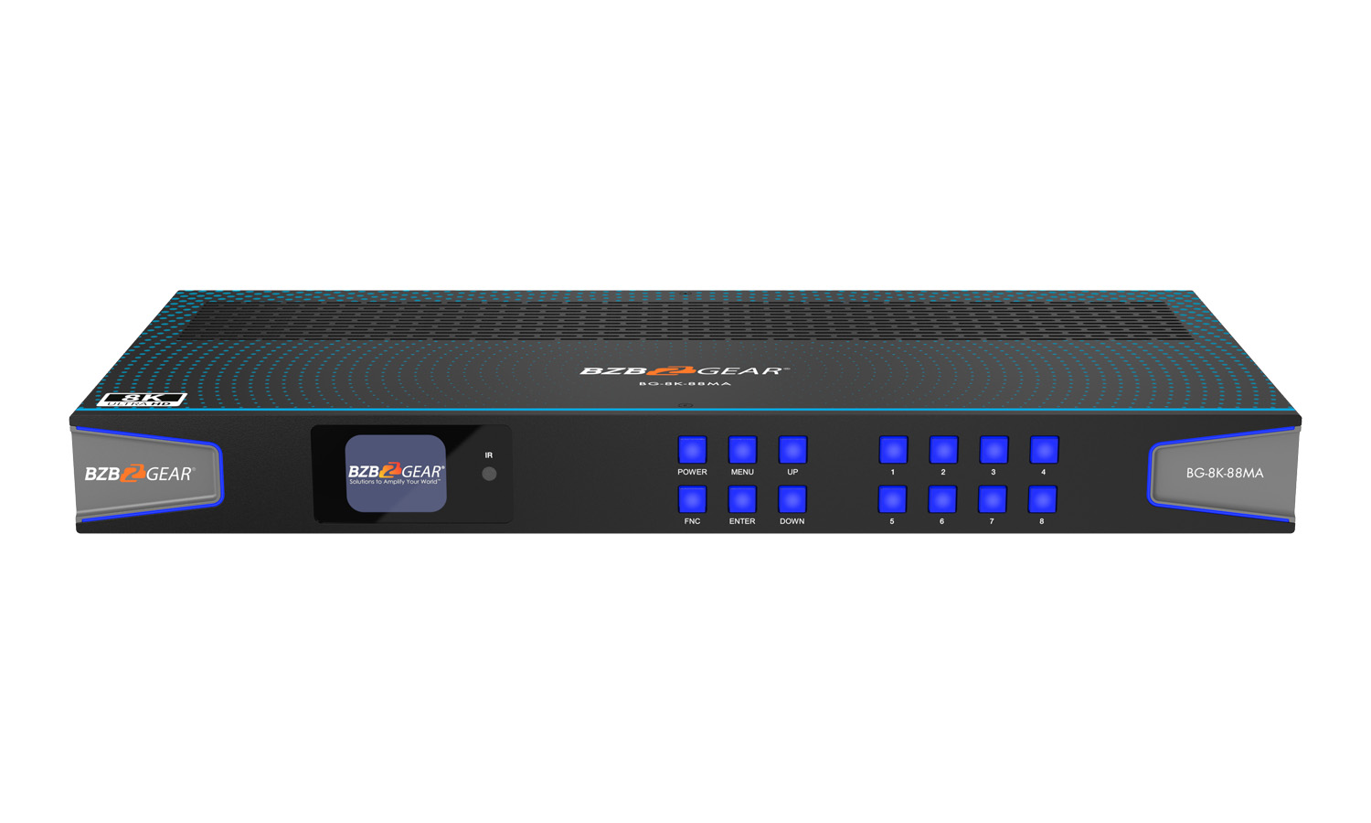 BZBGEAR BG-8K-88MA-b 8x8 8K UHD HDMI 2.1 Matrix Switcher with Auto Downscaling/Audio De-Embedding (8K60/4K120 and VRR/FVA/ALLM Support) - Image 9