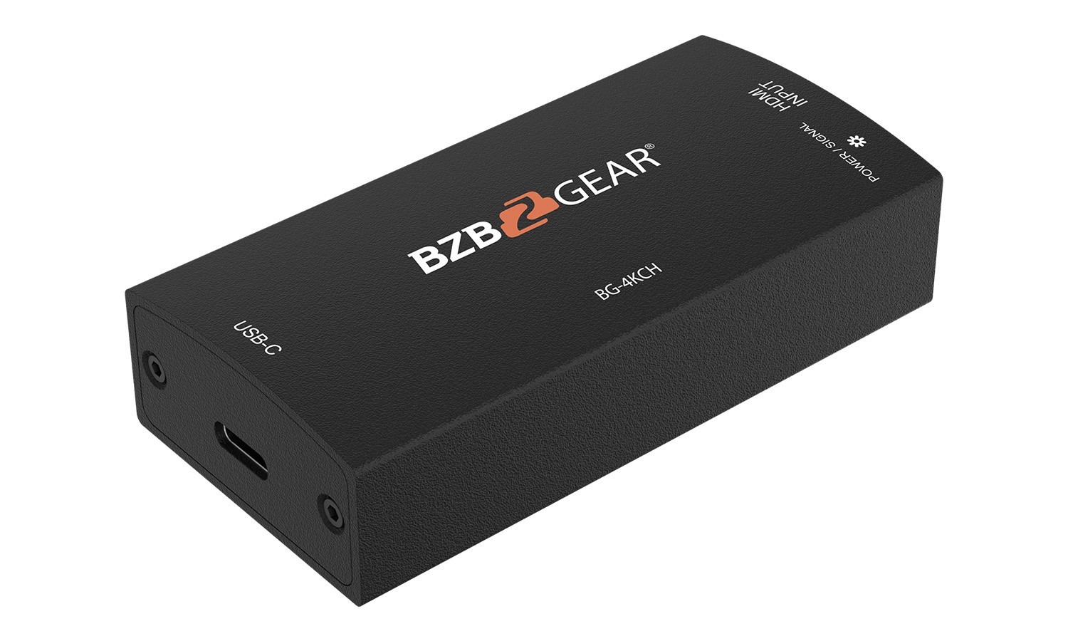 BZBGEAR BG-4KCH-b USB-C 4K UHD HDMI Video Capture Card with Scaler