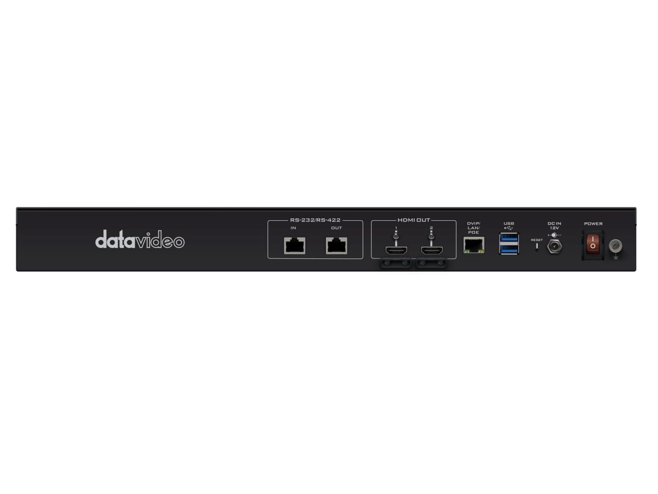 Datavideo Autocast Pro Kit Voice-Activated Camera Switcher / 2 PTZ 20x Zoom / SE-650 4-Input HD - Image 10