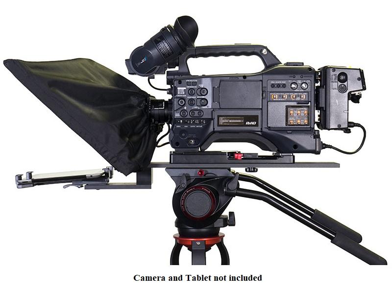 Datavideo TP-650B Large Screen Prompter Kit for ENG Cameras with Bluetooth/Wired Remote - Image 3