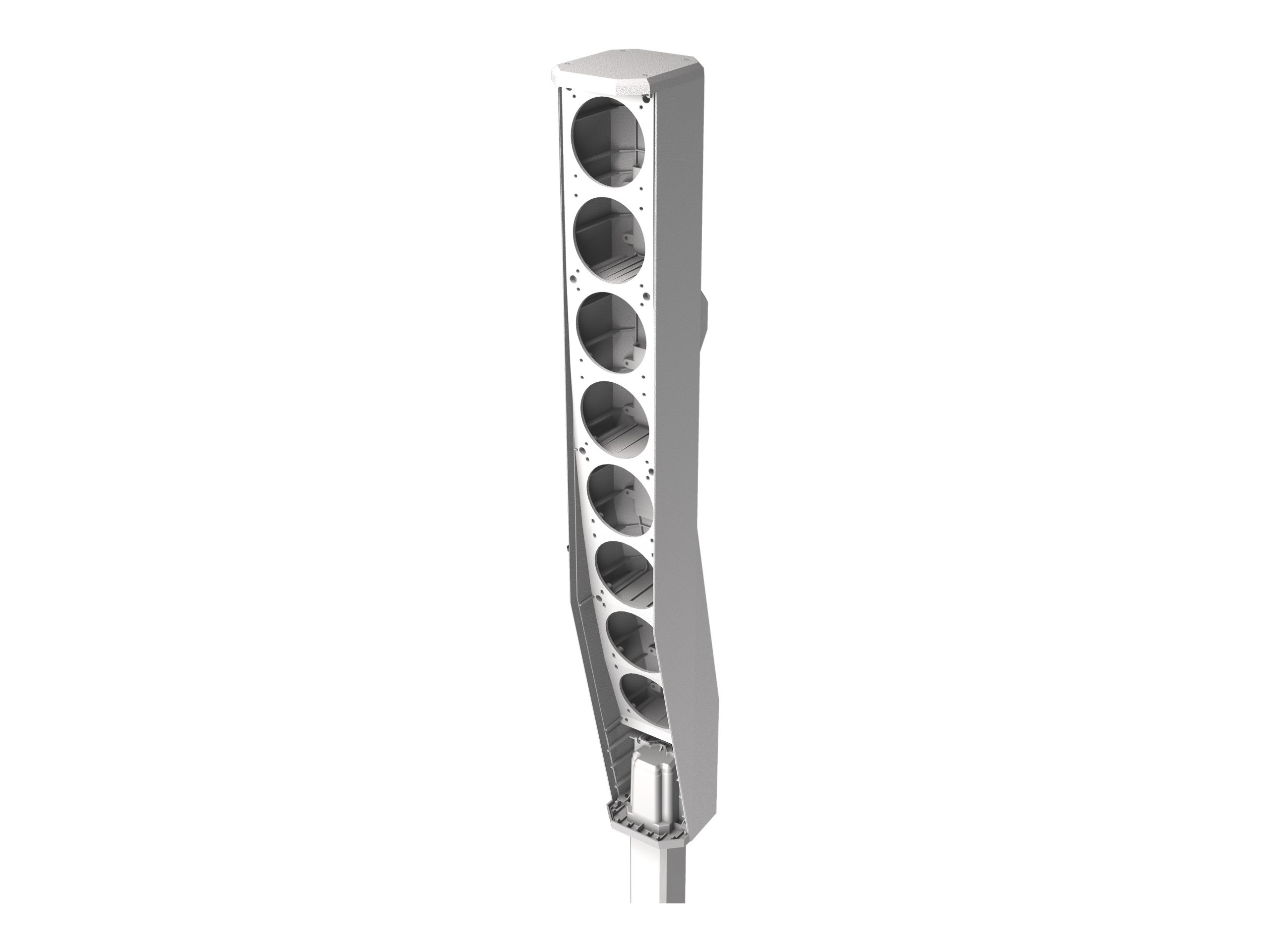 Electro-Voice EVOLVE50-TW 12in Portable Column Speaker System / 1000W Class-D / 127 dB SPL / Bluetooth / White