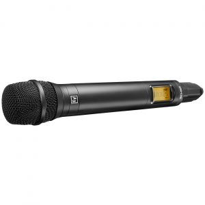 Electro-Voice RE3-HHT520-5L Handheld UHF Transmitter / RE520 Condenser Supercardioid Head / 488-524 MHz